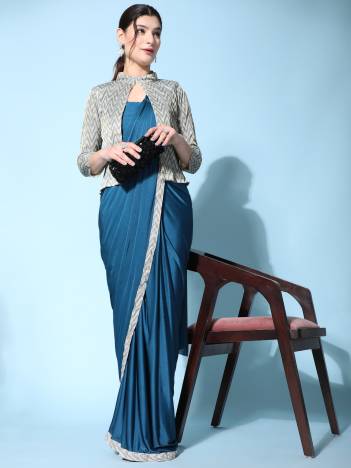 D.NO.101002B BY AMOHA PARTY WEAR MANUFACTURER IN INDIA